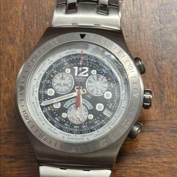 Silver Chronograph Men's Watch - Picture 2 of 4